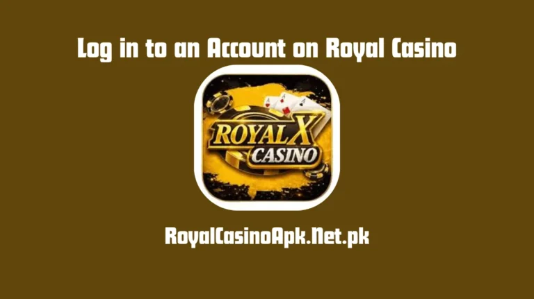 Log in to an Account on Royal Casino